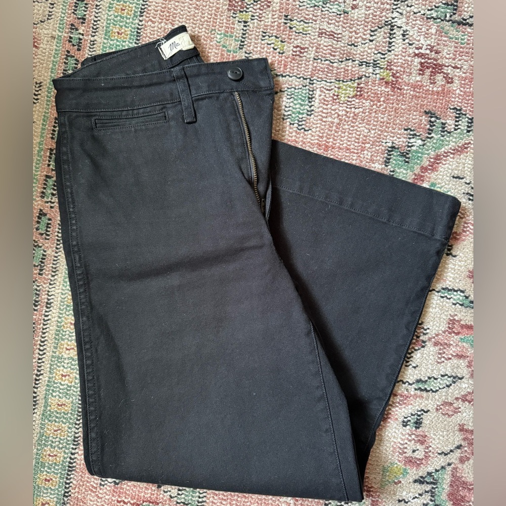 Madewell Emmett Black Pant Size 26
